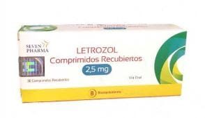 Letrozol 2,5 mg x 30 comprimidos "Ley Cenabast" SEVEN PHARMA